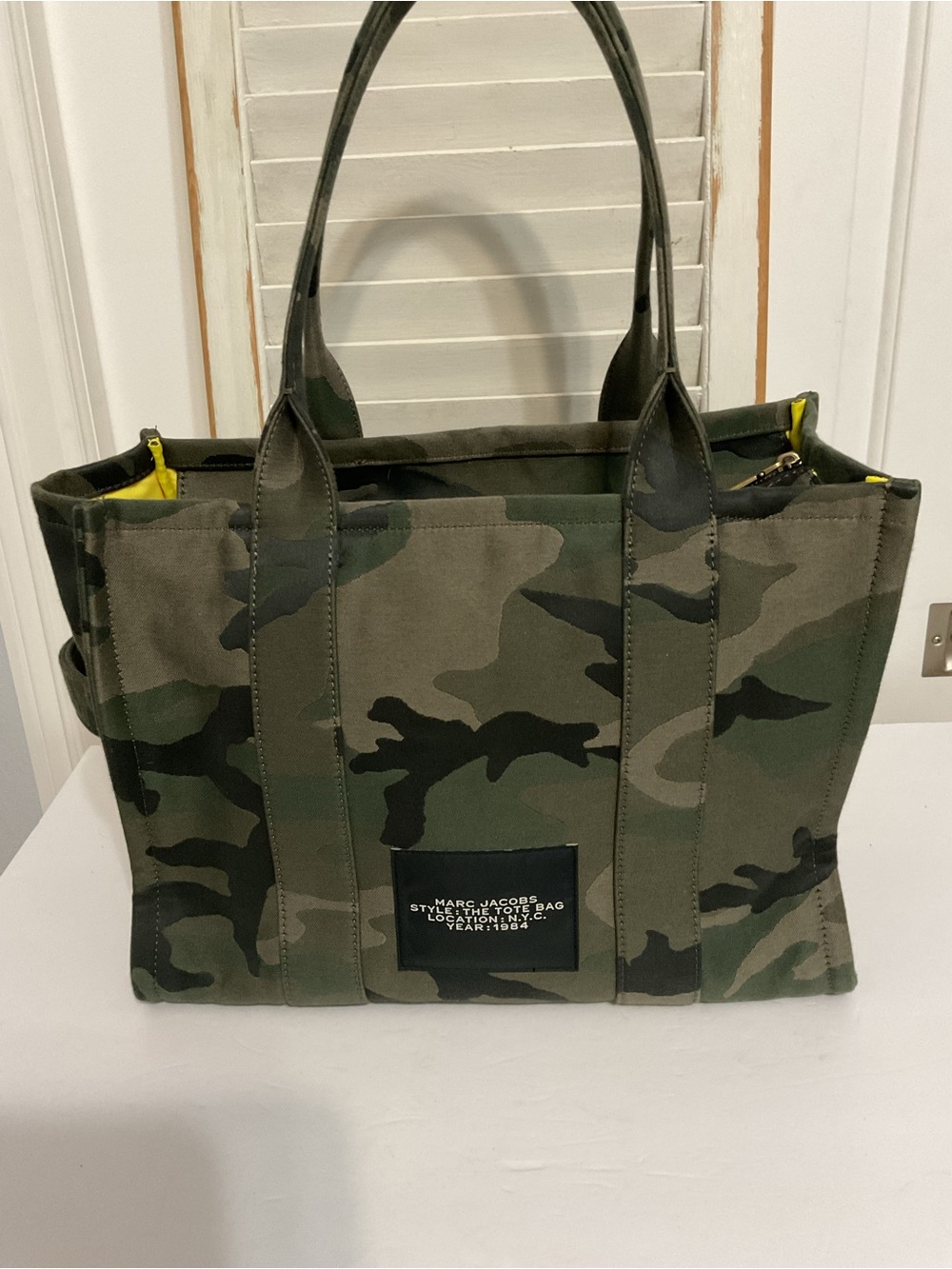 Marc Jacobs The Tote Bag Camo Jacquard - Picture 2 of 9